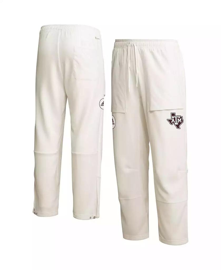 Adidas Men's Cream Texas A&M Aggies Zero Dye AEROREADY Pants