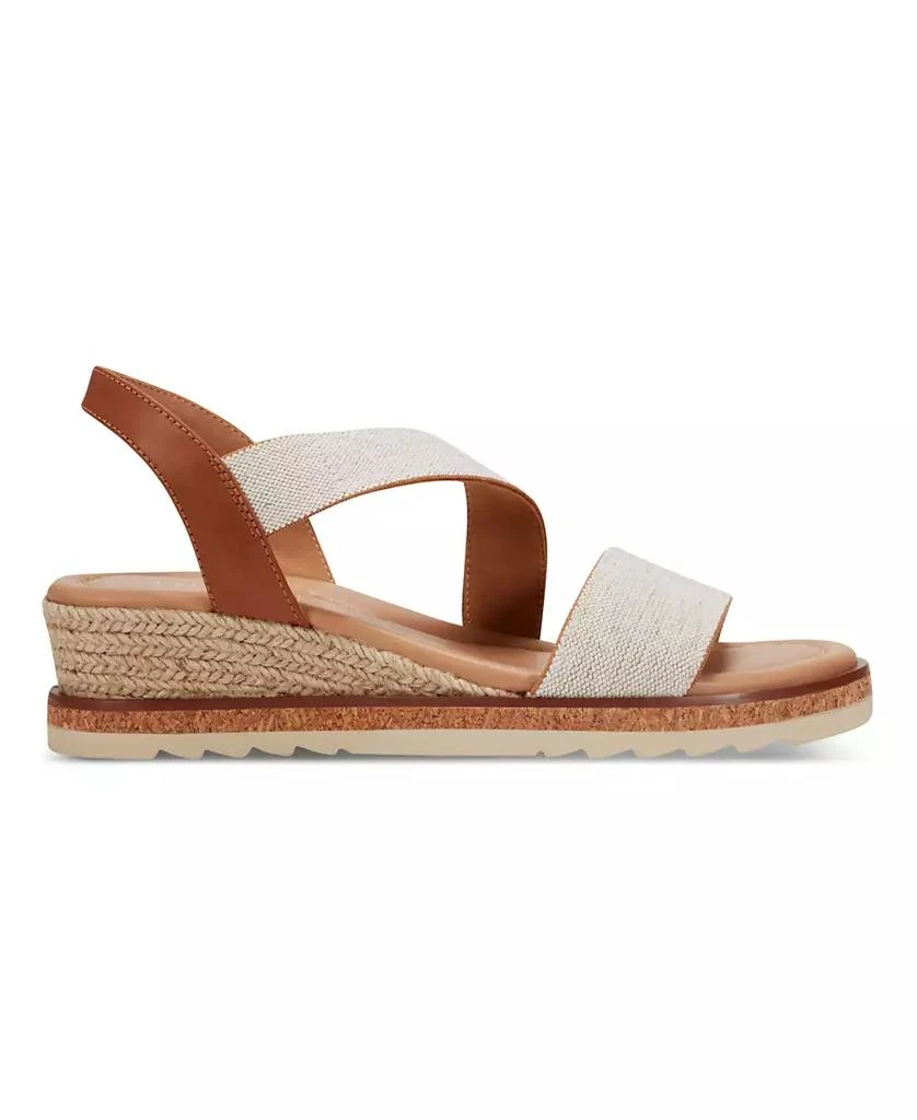 Easy Spirit Women's Sabina Strappy Low Wedge Sandals 2