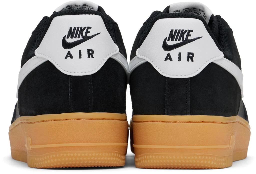 NIKE Black Air Force 1 '07 LV8 Sneakers 2