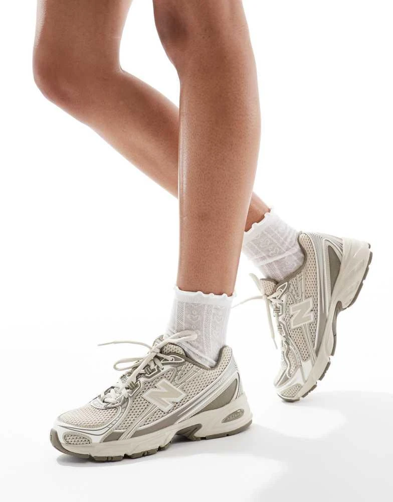 New Balance New Balance 740 trainers in beige Exclusive to ASOS 1