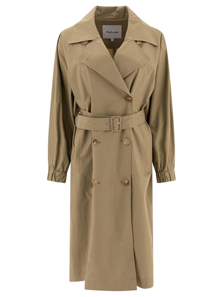 The Loom The Loom Double-Breasted Belted Coat