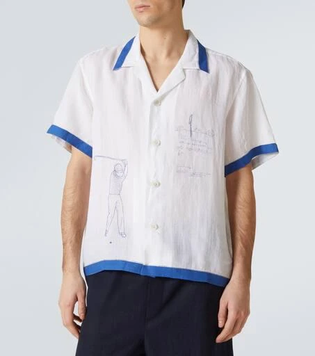 BODE Club Champion embroidered linen shirt 3