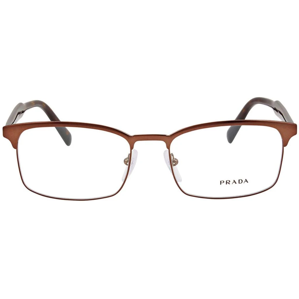 Prada Prada Men's Eyeglasses - Matt Burnished Rectangular Frame | PRADA 0PR 54WV GAP1O154 1