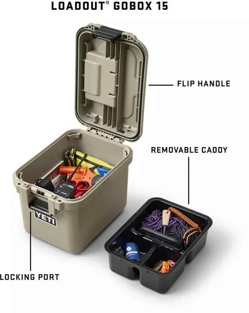 YETI YETI LoadOut GoBox 15 Gear Case 10