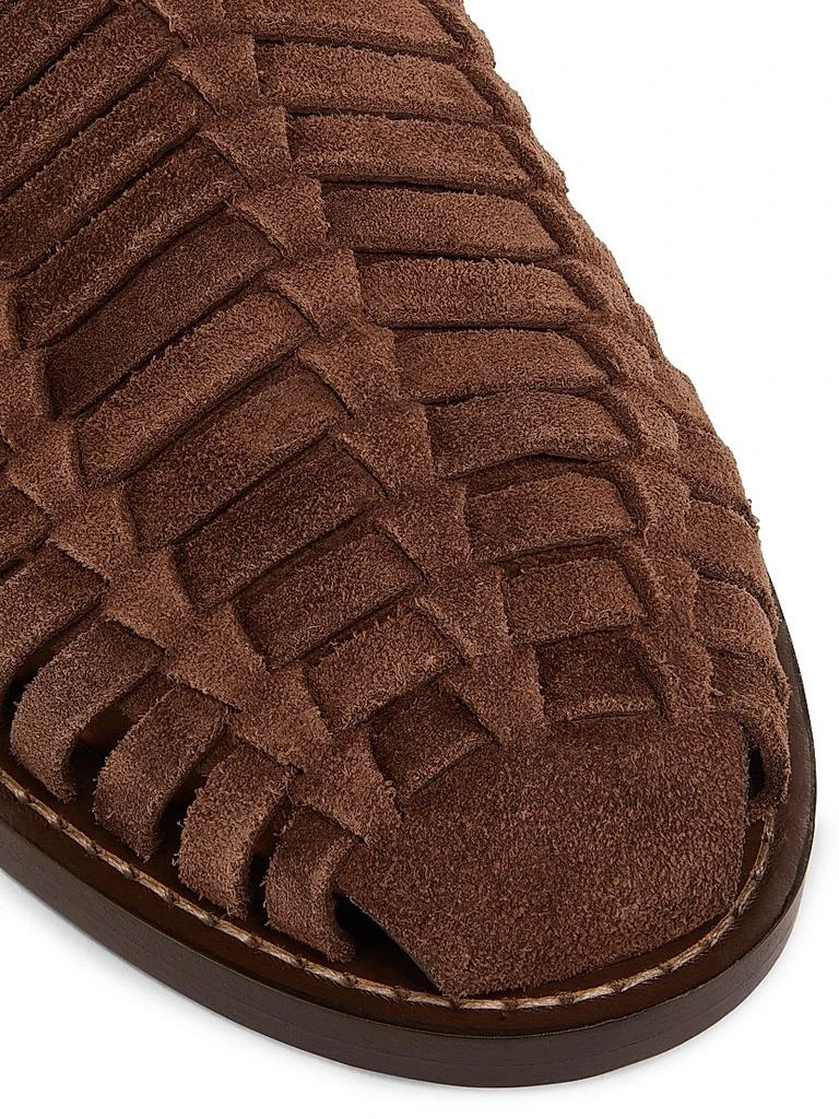 Brunello Cucinelli Woven Leather Sandals 5