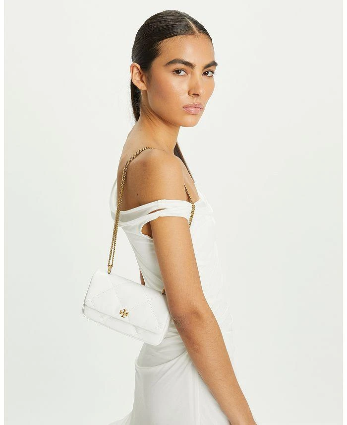 Tory Burch Mini Kira Diamond Quilted Leather Flap Bag 2