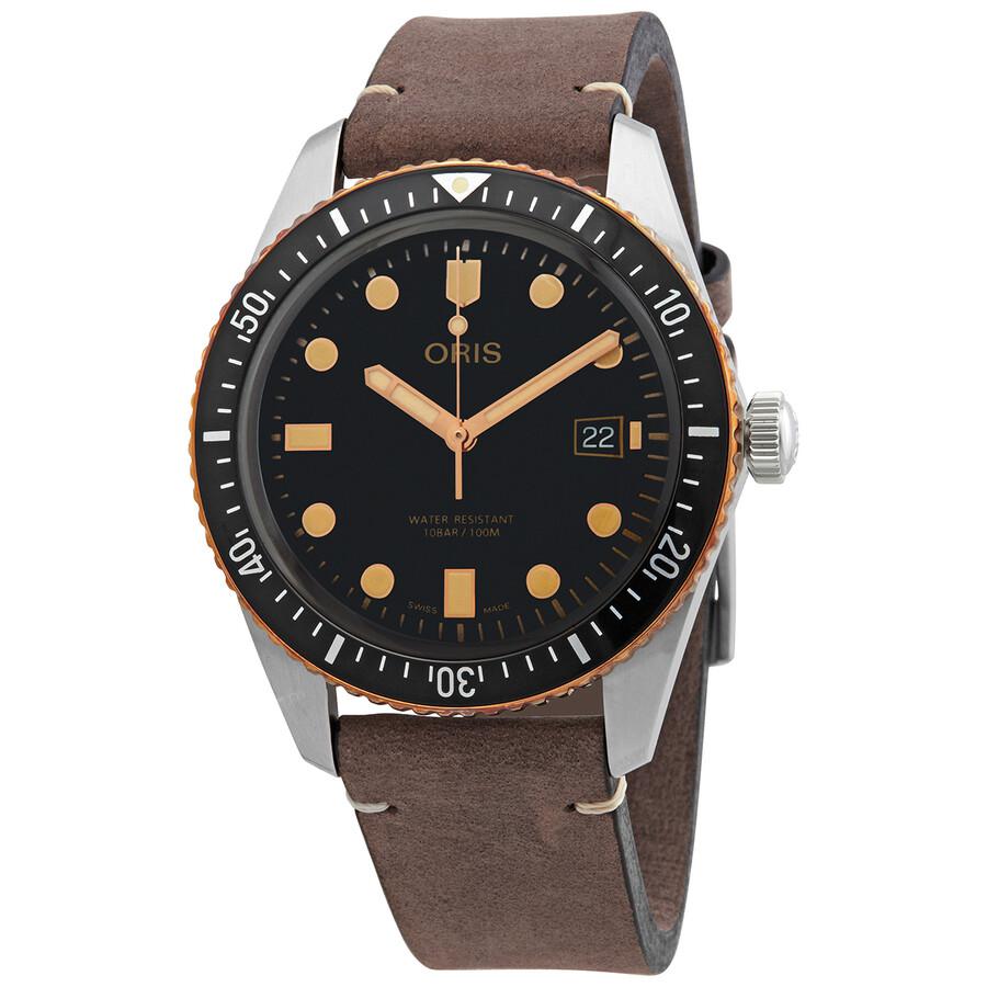 Oris Divers Sixty-Five Automatic Black Dial Men's Watch 01 733 7720 4354-07 5 21 44