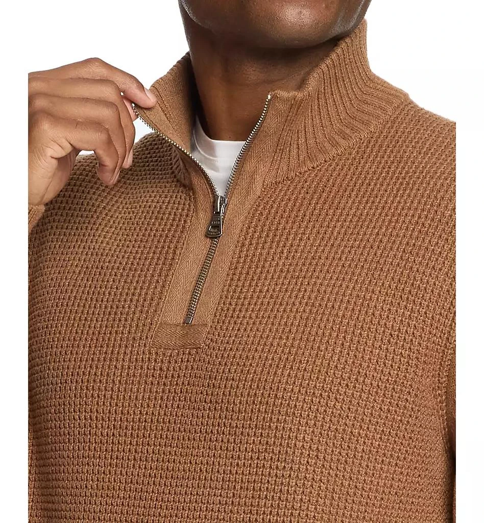 Weatherproof Vintage Men's Textured Quarter-Zip Sweater 3