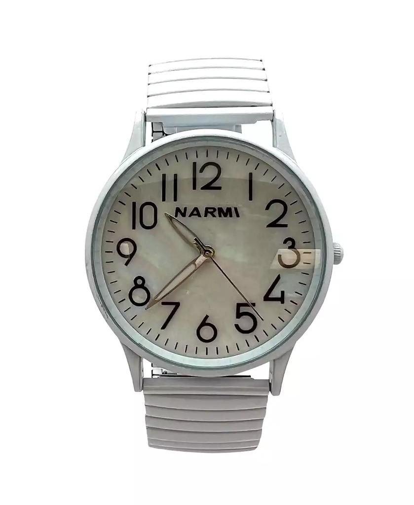 Olivia Pratt White Stretch and Classic Analog Women Watch