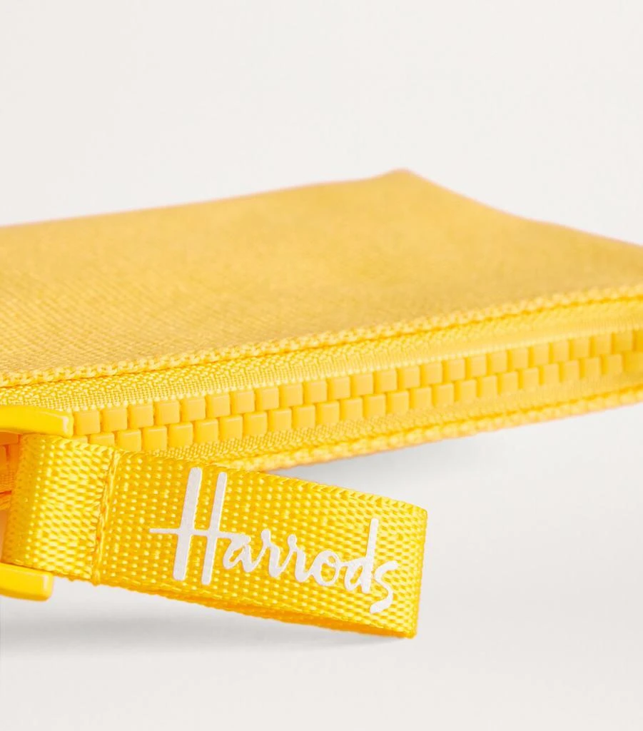 Harrods Cotton Logo Coin Purse 3