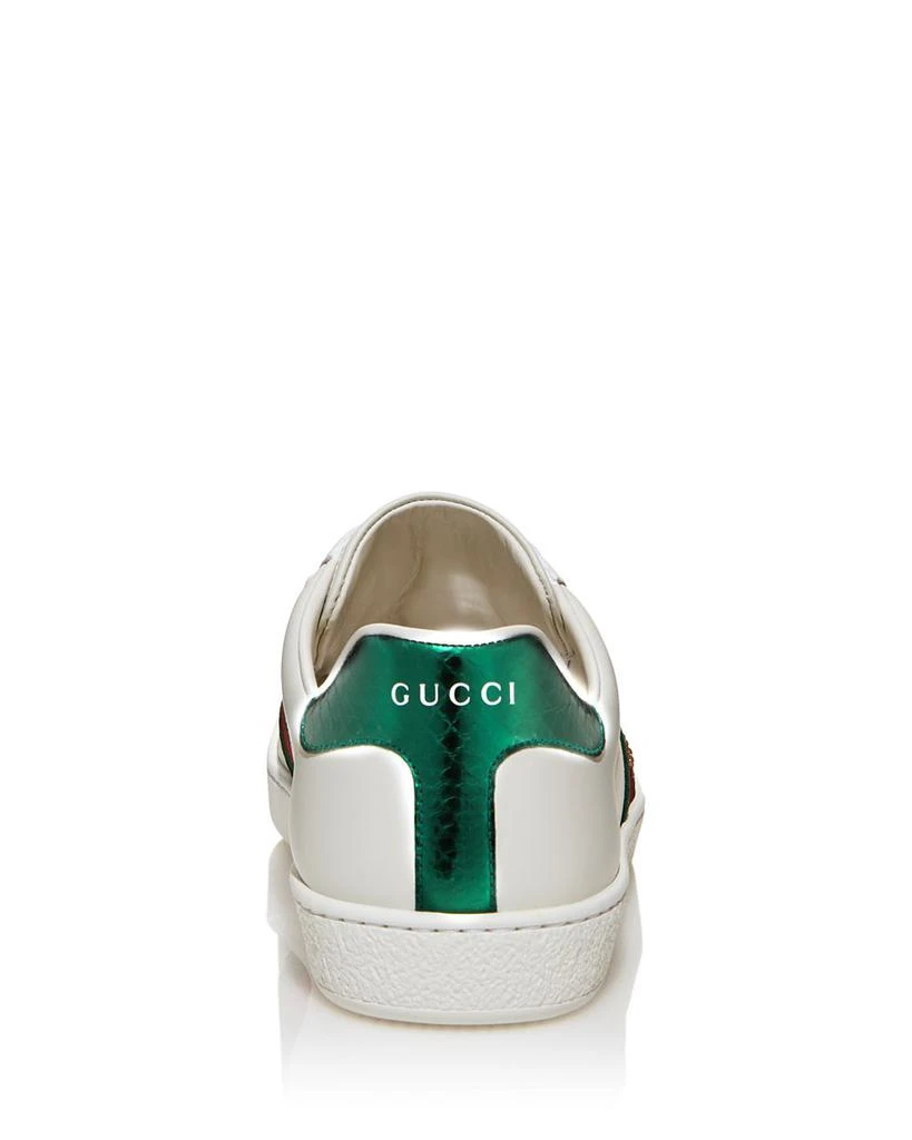Gucci Men's Ace Leather Low Top Sneakers 6