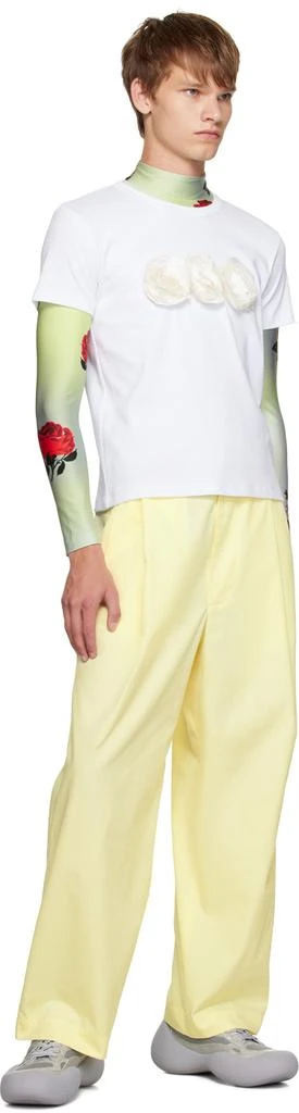 Meryll Rogge White Floral T-Shirt 4