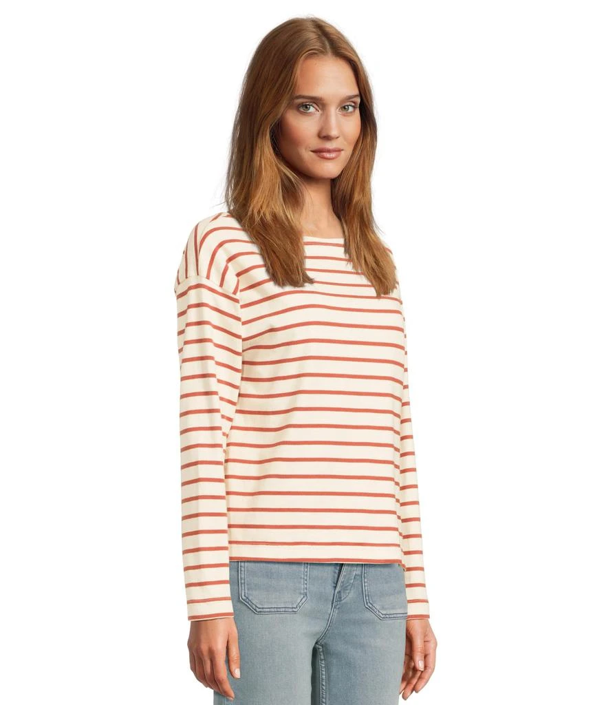 Faherty Sport Jersey Boatneck Top 2