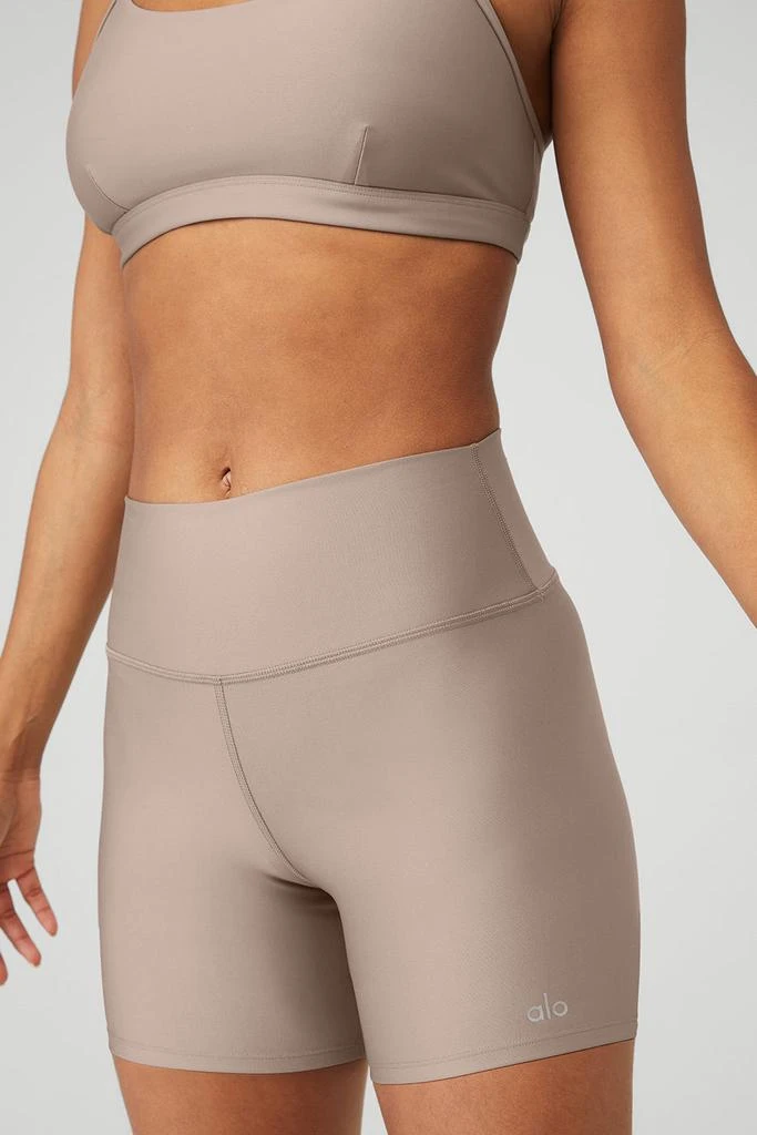 Alo 5" Airlift Energy Short - Taupe 4