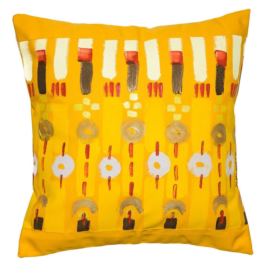 Le Botteghe Su Gologone Hand Painted Cushions 70x70 Cm