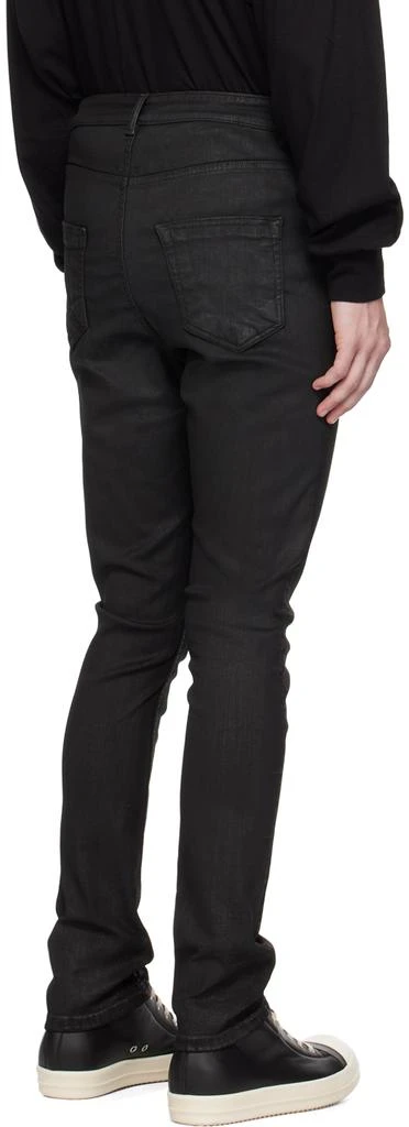 Rick Owens Black Porterville Detroit Cut Jeans 3