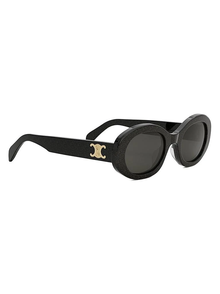 Celine Triomphe 52MM Oval Sunglasses - Accessories - Free  display picture 1