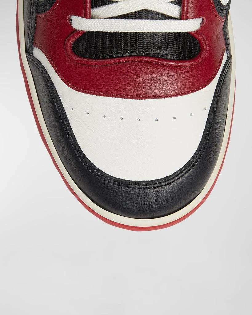 Gucci Men's MAC 80 Embroidered High-Top Sneakers 4
