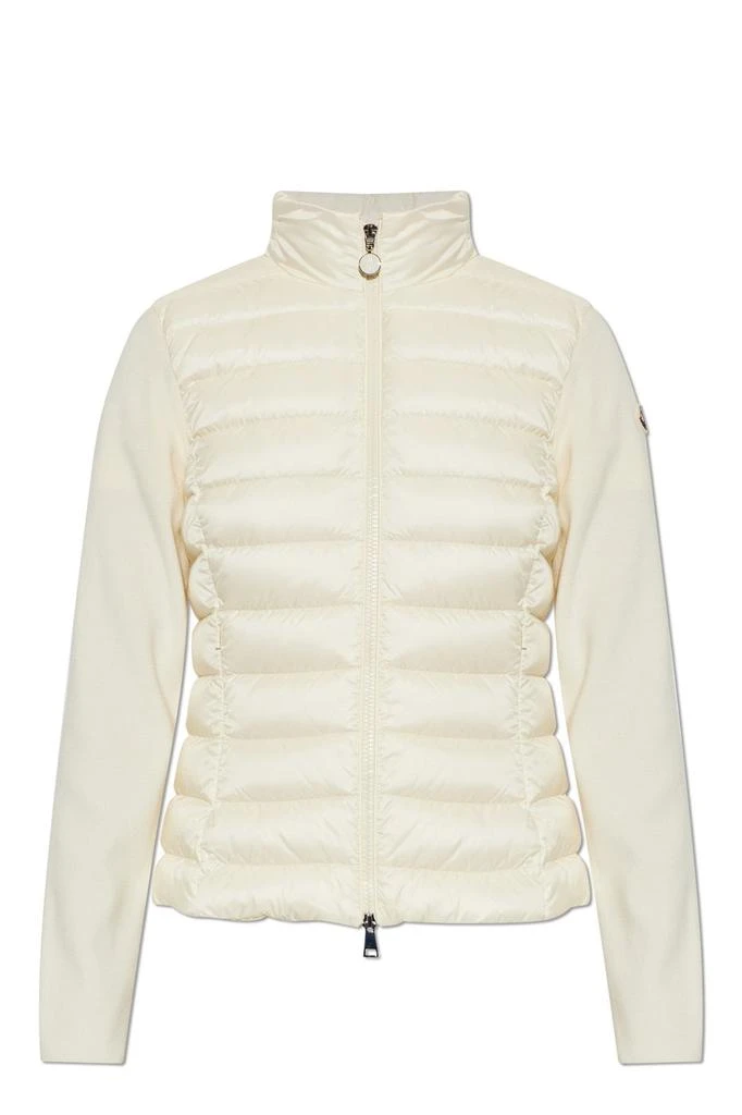 Moncler Moncler Quilted Zip-Up Cardigan 1