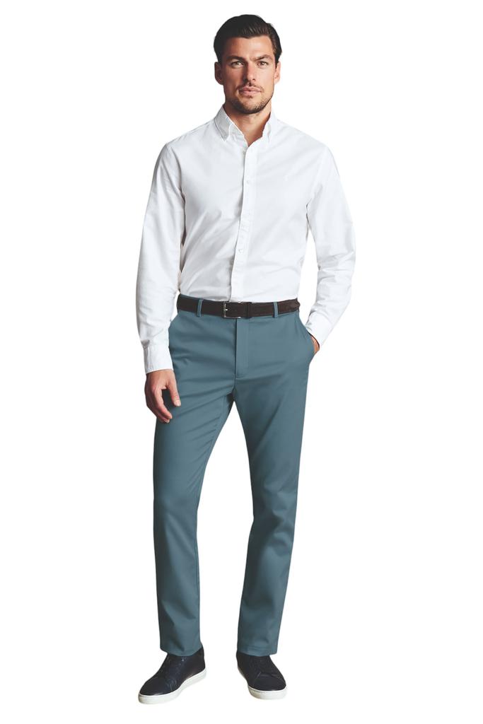 Charles Tyrwhitt Men's Slim Fit Ultimate Non-Iron Chino