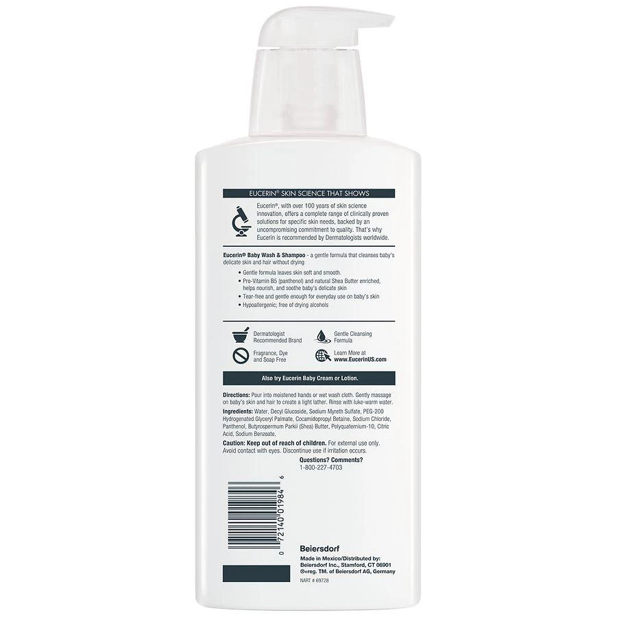 Eucerin Soothing Wash & Shampoo 2