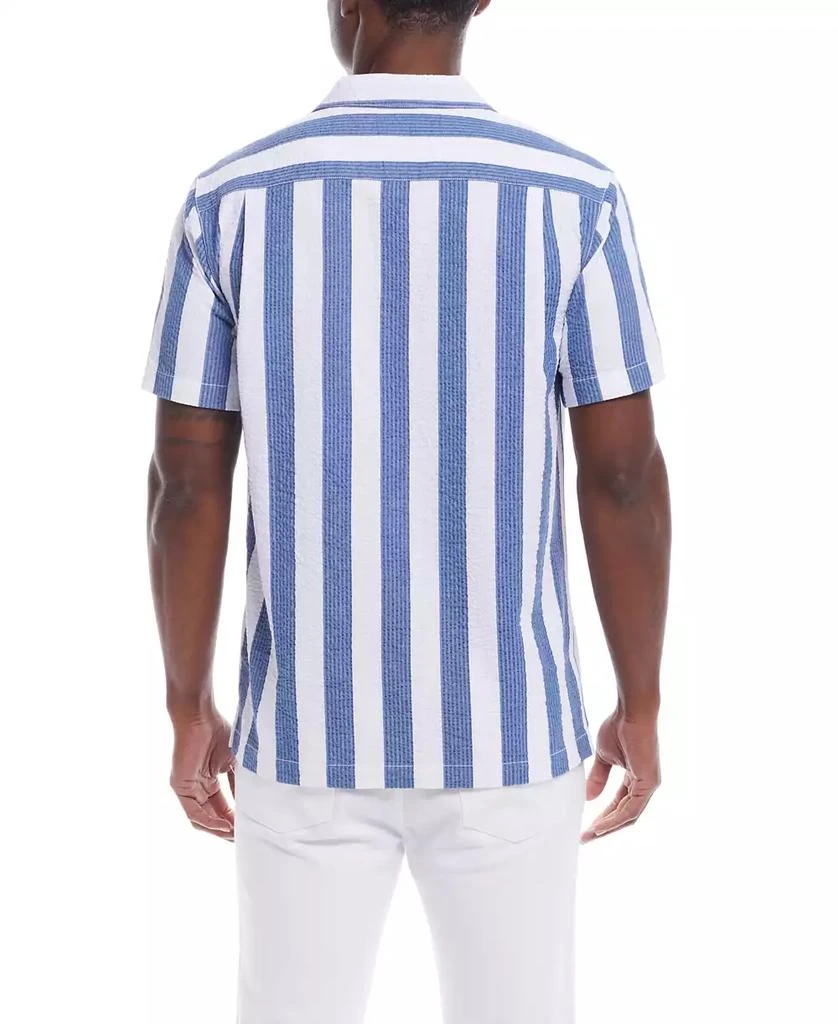 Weatherproof Vintage Men's Short Sleeve Cotton Seersucker Shirt 3