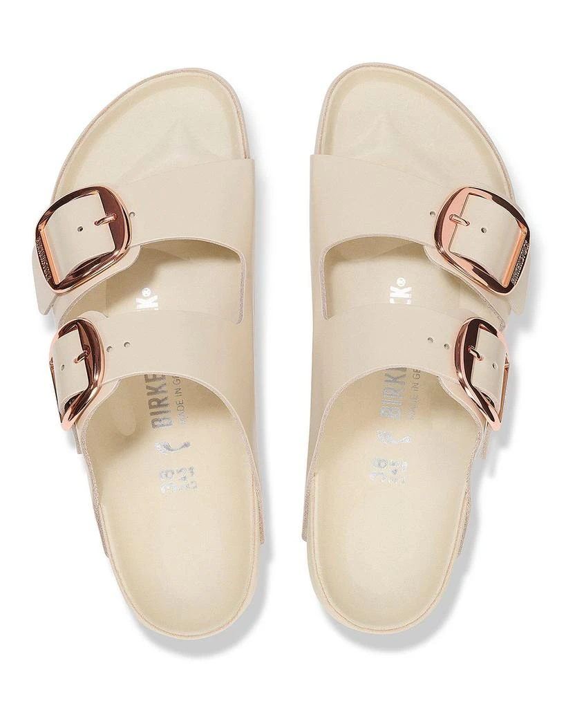 Women's Arizona Big Buckle High Shine Exquisite Leather Sandals