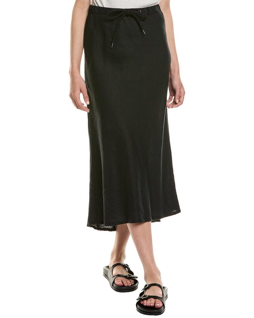 James Perse Lightweight Wide-Leg Linen Pant