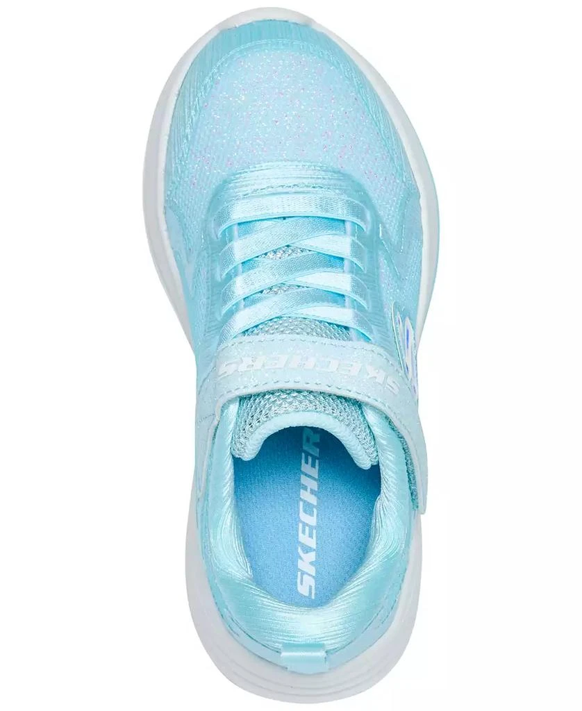 SKECHERS Little Girls' Wave 92 Fastening Strap Casual Sneakers from Finish Line 6