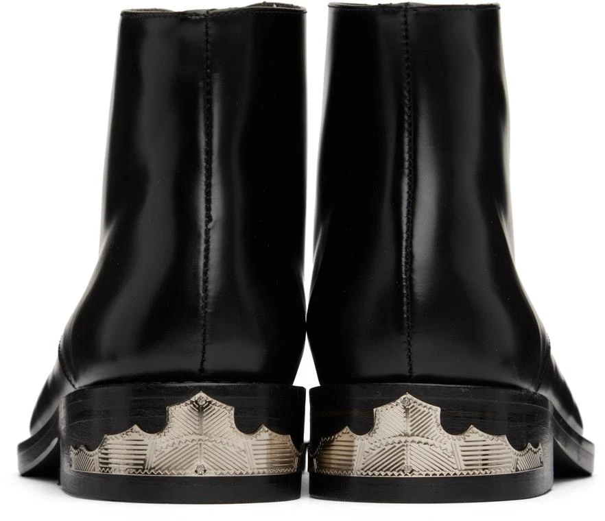 Toga Pulla Black Embellished Ankle Boots 2