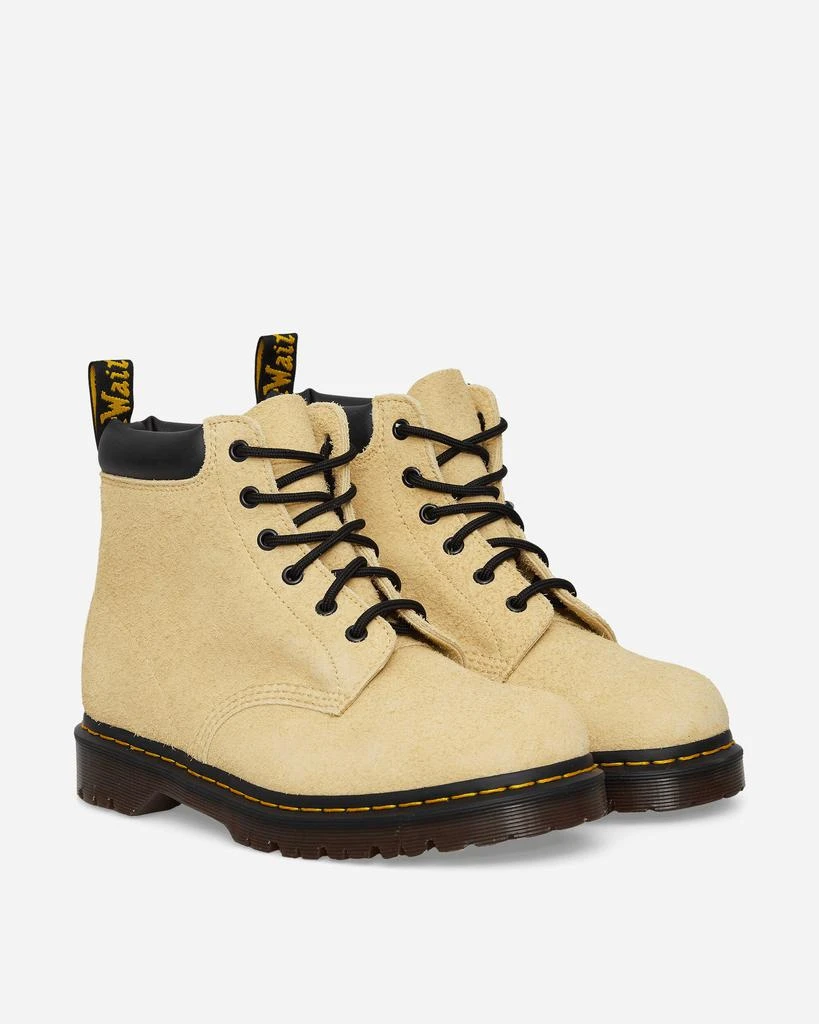 Dr. Martens Ben 939 Suede Lace Up Boots Yellow 2