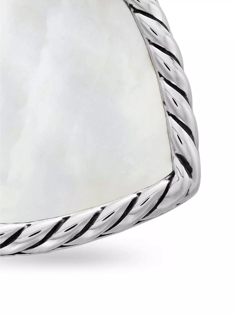 David Yurman Heart Amulet With Gemstone & Pavé Diamonds 7