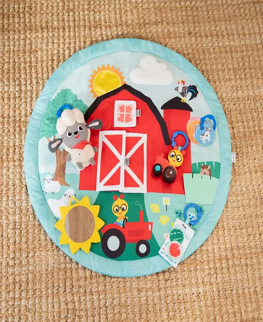 Baby Einstein Infant Farm Explorers Happy Harvest Touch Feel Activity Gym 5