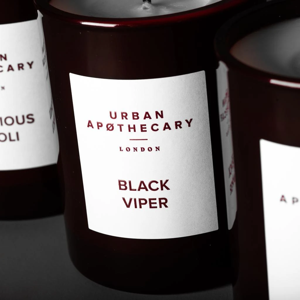 Urban Apothecary Black Viper Luxury Candle 300g 9