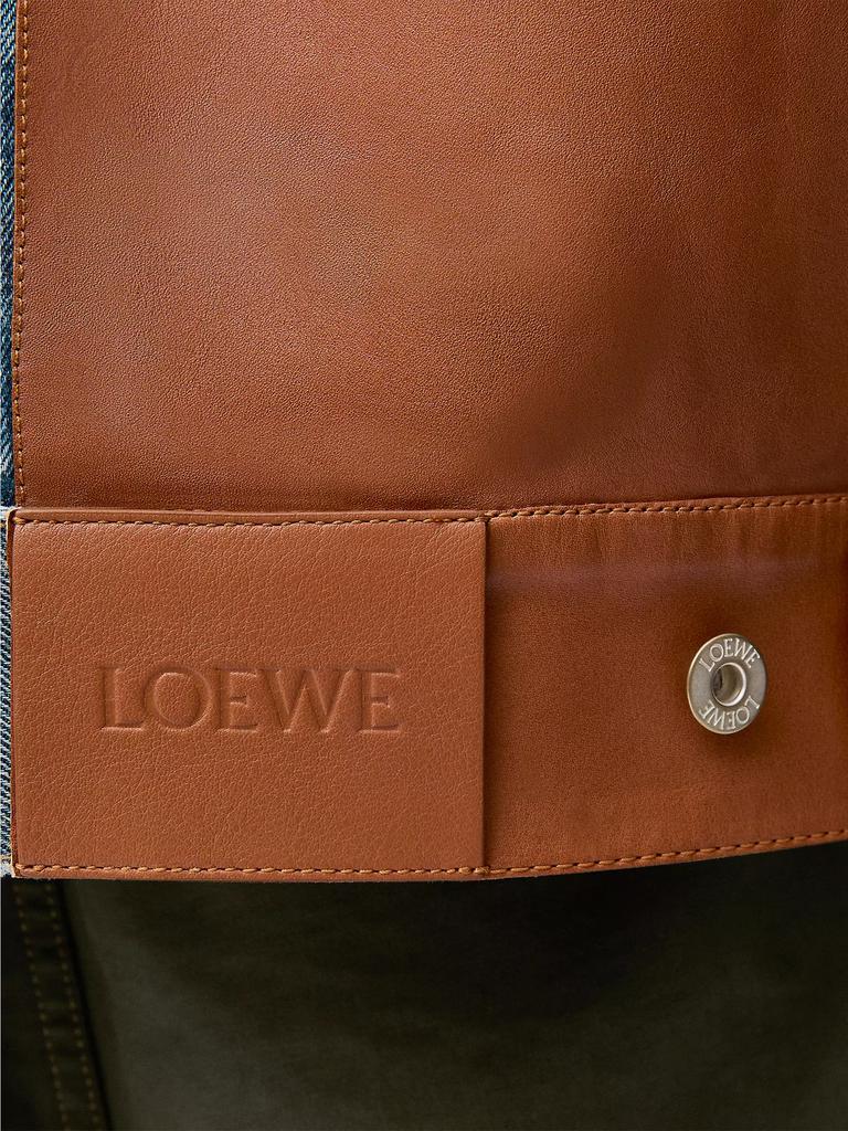Loewe Leather Patch Denim Jacket - Shorts - Free Shipping