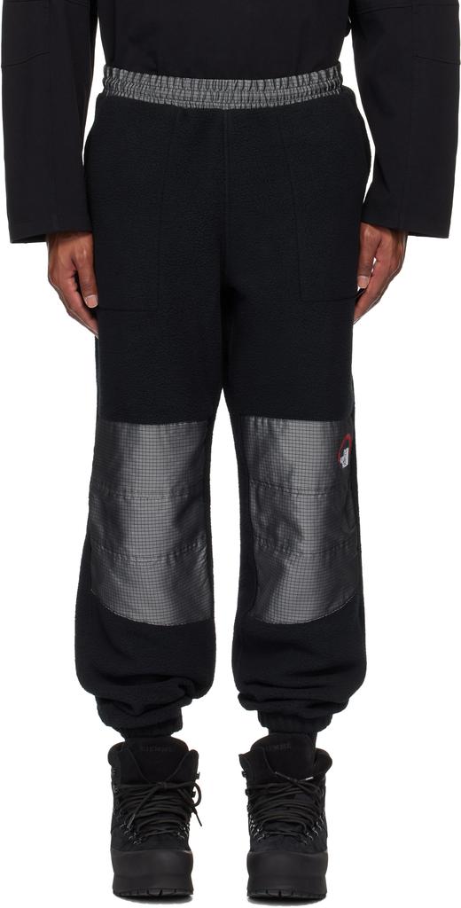 The North Face Black & Gray Retro Denali Sweatpants