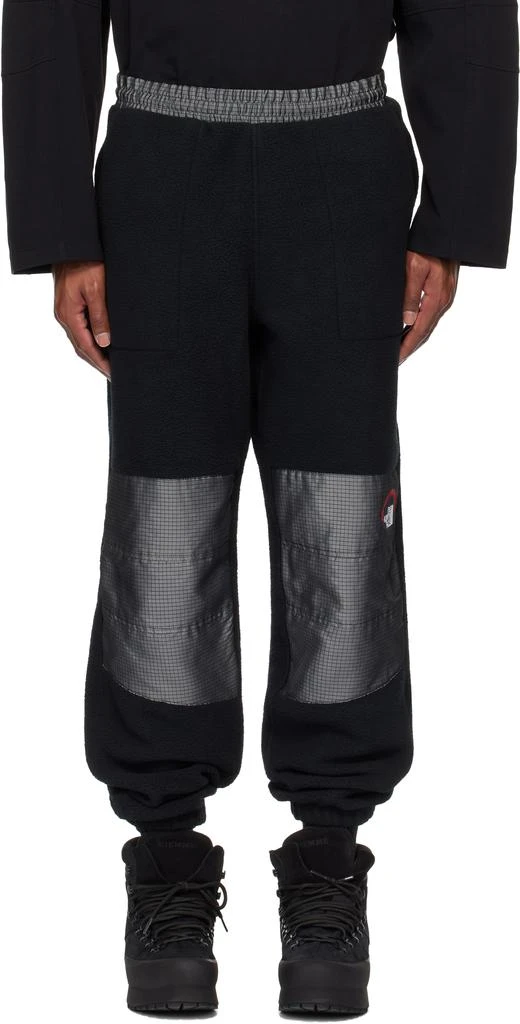 The North Face Black & Gray Retro Denali Sweatpants 1