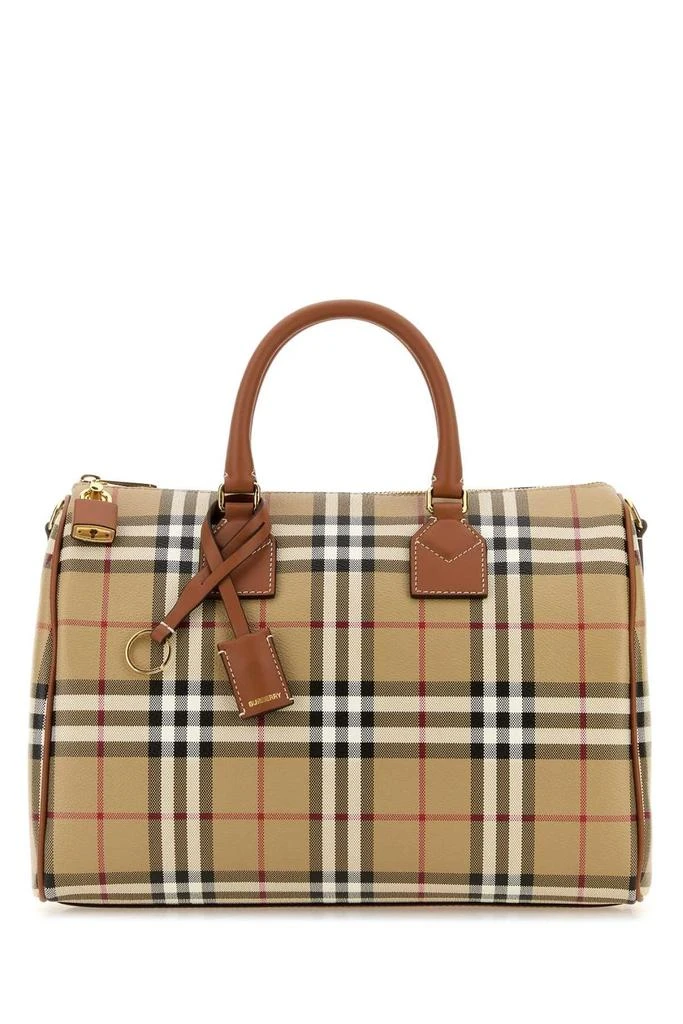 Burberry Burberry Checked Bowling Bag 1