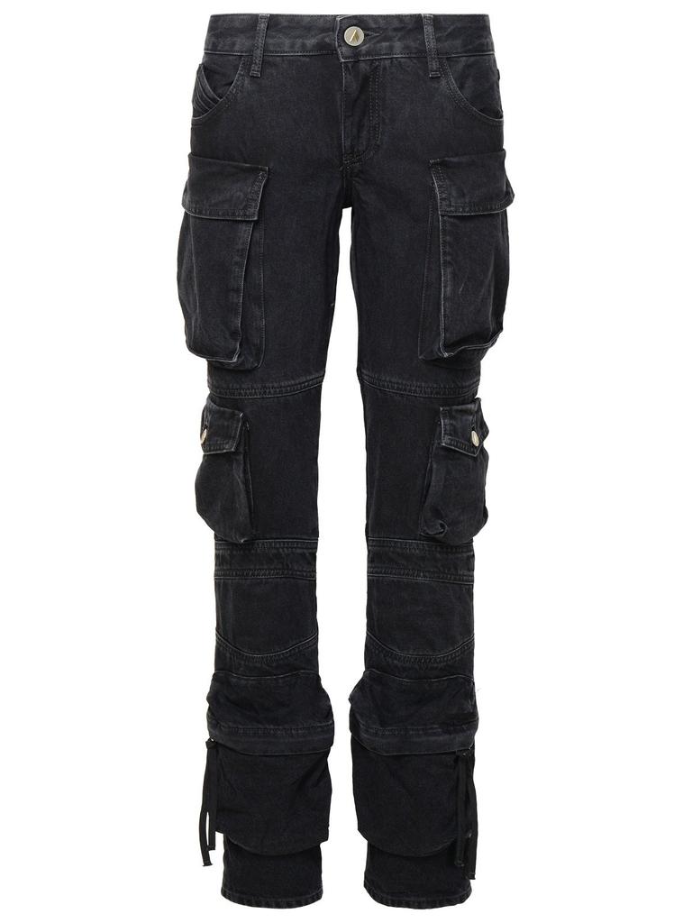 【関税込み】THE ATTICO GARY LONG PANTS THE ATTICO Gary Long Pant in Beige | FWRD