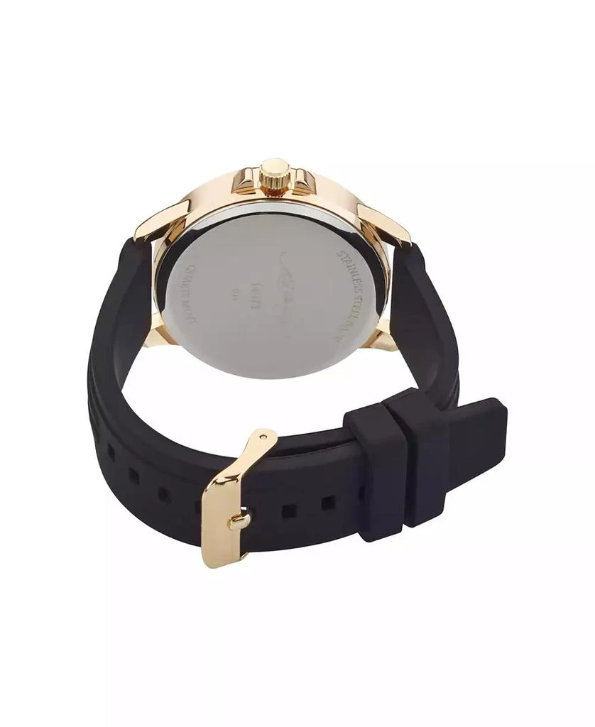 Ed Hardy Women's Quartz Matte Black Silicone Strap Analog Watch 3