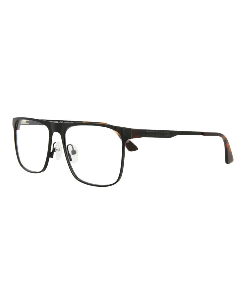 McQ Alexander McQueen Square-Frame Metal Optical Frames