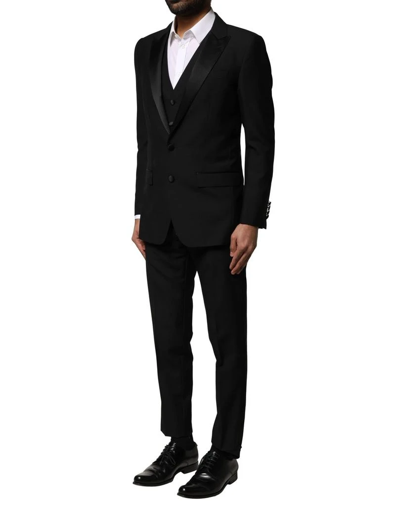 Dolce 
Gabbana Wool 3 Piece Single Breasted Men
s Suit 2