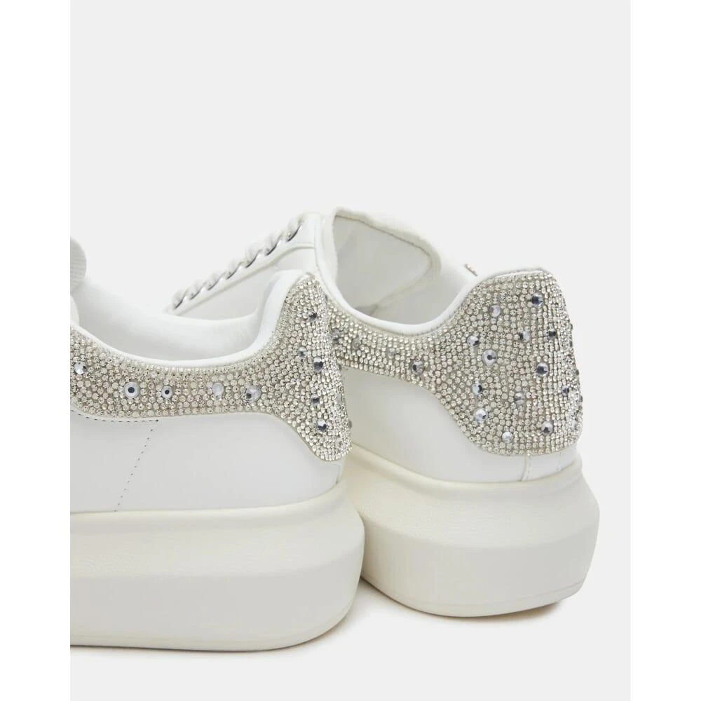 Steve Madden Steve Madden Gasp White/Black  GASP02S1 Women's 3
