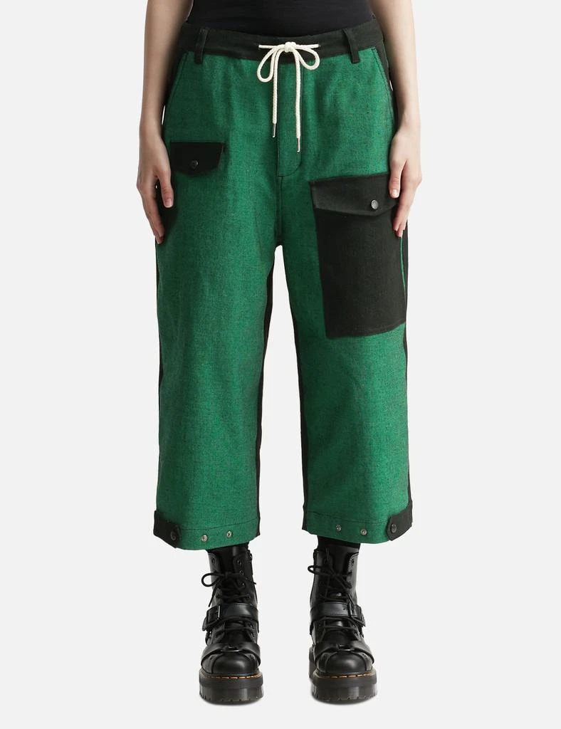 FRIED RICE Unisex Two Tone Wide Leg Pants 6