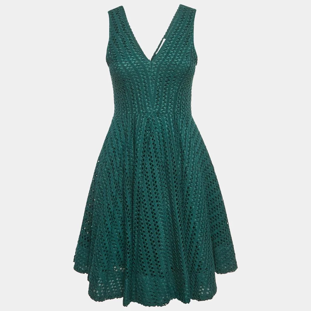 slim fit dress slacks Lori V-Neck Short Sleeve Mini Fit and Flare Dress main image 1