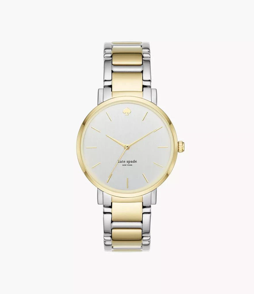 Kate Spade Women's Gramercy Three-Hand, Silver-Tone Alloy Watch 1