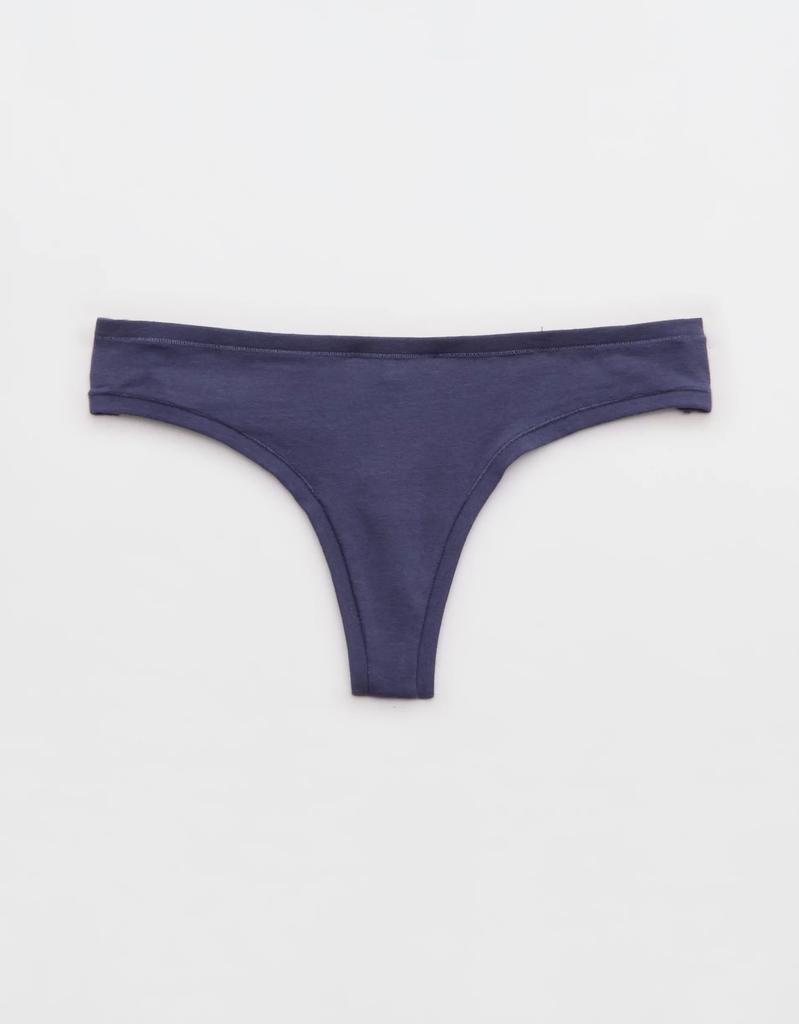 Aerie Superchill Cotton Thong Underwear
