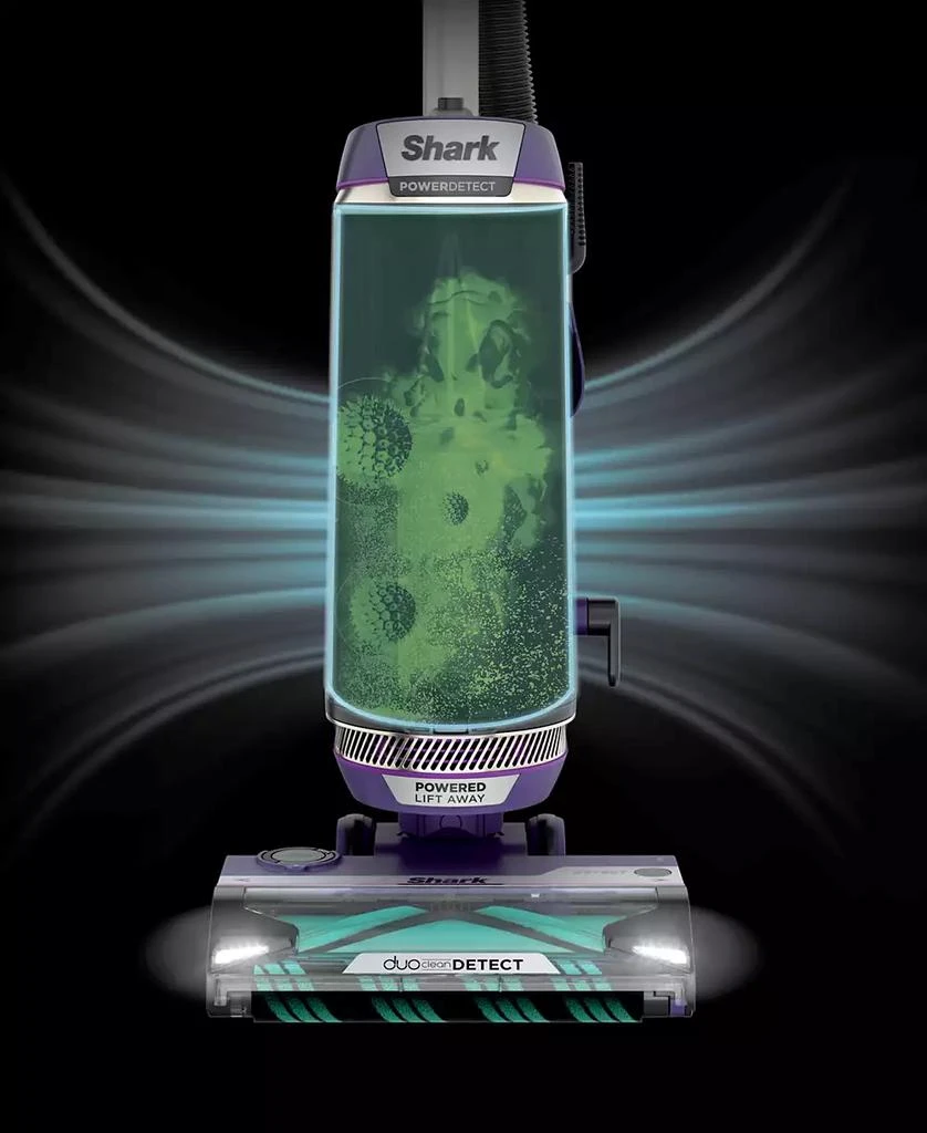 Shark POWERDETECT Upright Vacuum with DuoClean Detect Technology and Self-Cleaning Brushroll, AZ4002 10