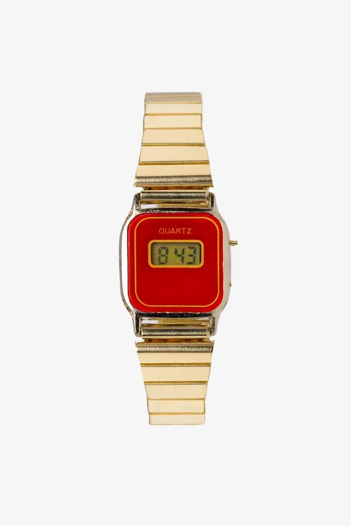 Los Angeles Apparel WCHRA64 - Little Square Accordion Band Watch 3