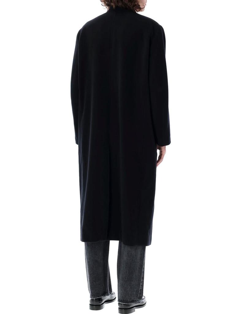 Shop Auralee Super Fine Wool Mosser Chesterfield Coat on Sale at